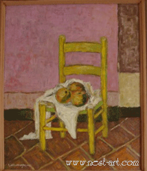 The Artist Adalberto Lütkemeyer, Frutas sobre uma cadeira